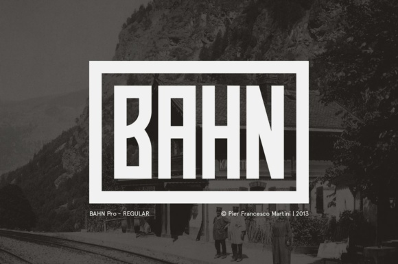 Bahn Pro Font Review
