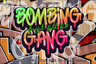 Bombing Gang Font: Street-Style Power for Bold Campaigns