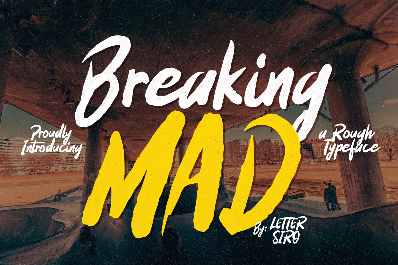 Breaking Mad Font for Bold Design