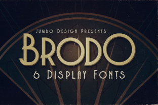Brodo: A Stylish Display Font for Creative Makers