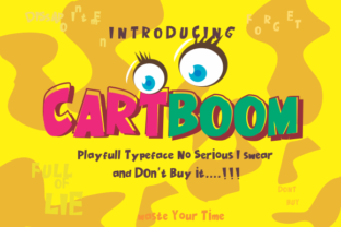 Cartboom Font: A Playful Display Choice for Web Design