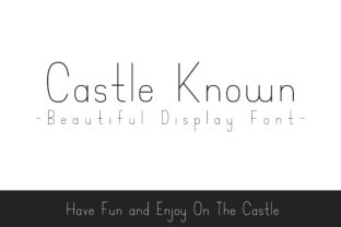Castle Known Font Review
