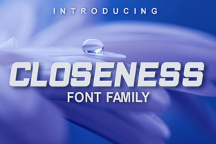 Closeness Font for Web Design