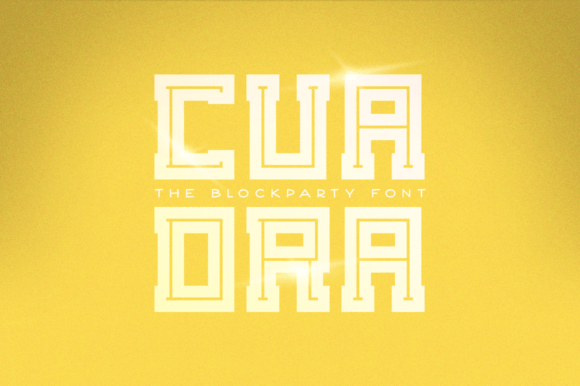 Cuadra: A Bold Display Font for Modern Web Design