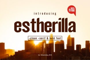 Estherilla Font for Creative Projects
