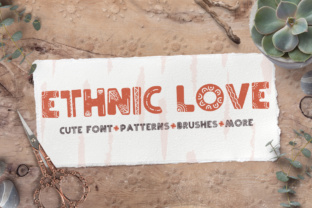 Ethnic Love Font for Business Branding