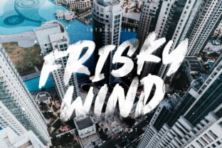 Frisky Wind Font