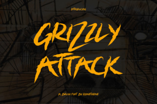 Grizzly Attack Font for Bold Branding