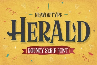 Herald: A Whimsical Display Font