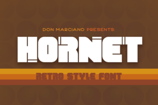 Hornet Font: The Retro Typeface for Bold Campaigns