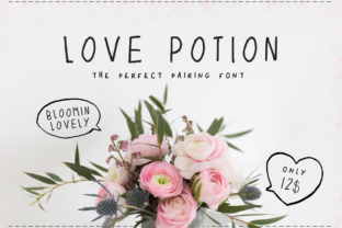 Love Potion Font for Web Design