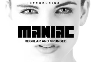 Maniac Font for Bold Web Design