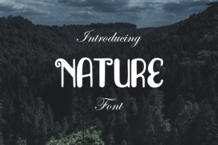 Nature Font for Business Branding