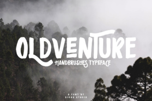Oldventure: A Bold Display Font for Creative Projects