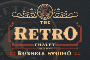 Retro Chalet Font for Timeless Design