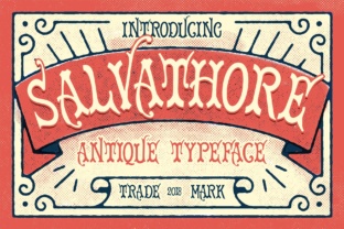 Salvathore Font for Business Branding