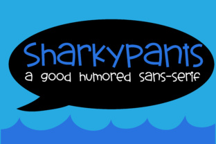Sharky Pants Font Review