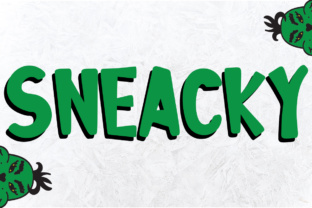 Sneacky Font for Creative Design