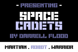Space Cadets: A Futuristic Display Font for Bold Branding