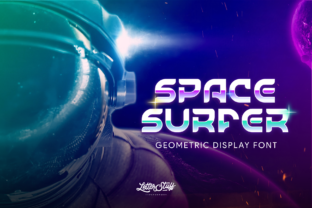 Space Surfer Font for Creative Makers