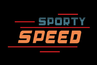 Sporty Speed Font for Creative Makers
